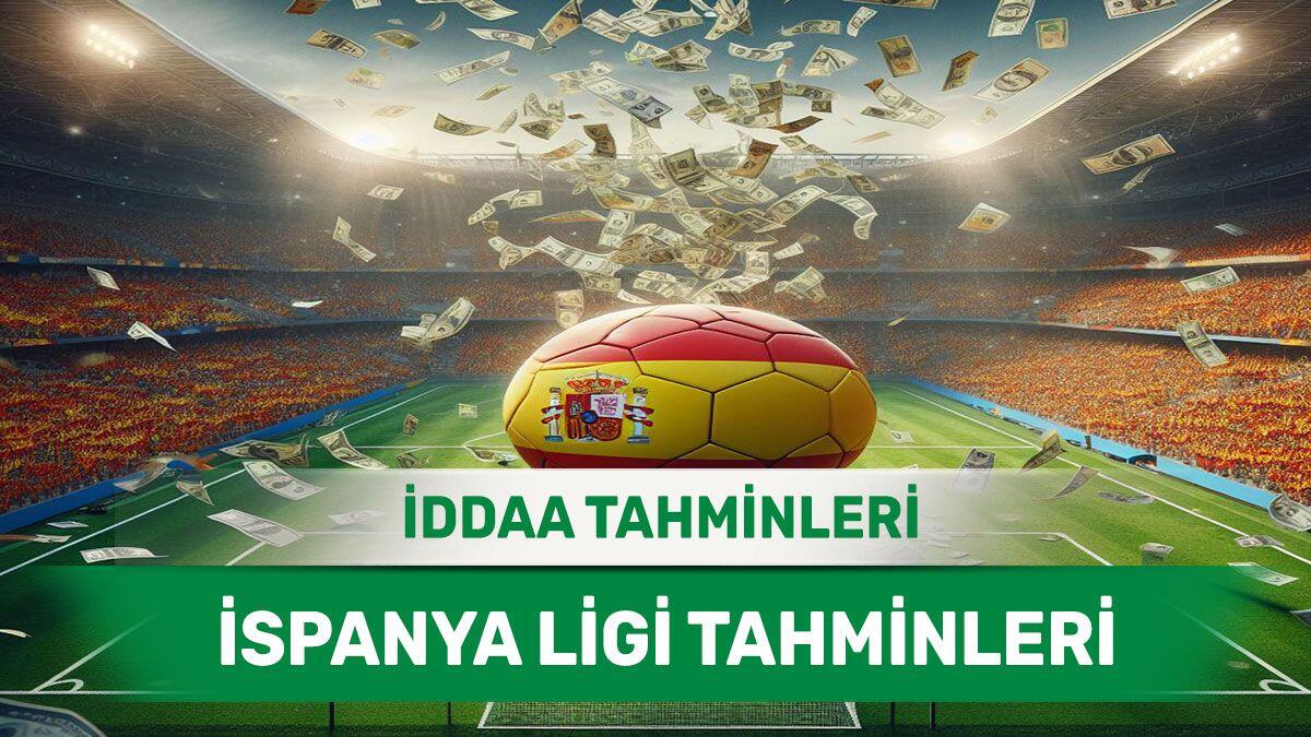 Günün iddaa kuponları 21 Nisan 2024 Pazar İspanya ligi iddaa tahminleri