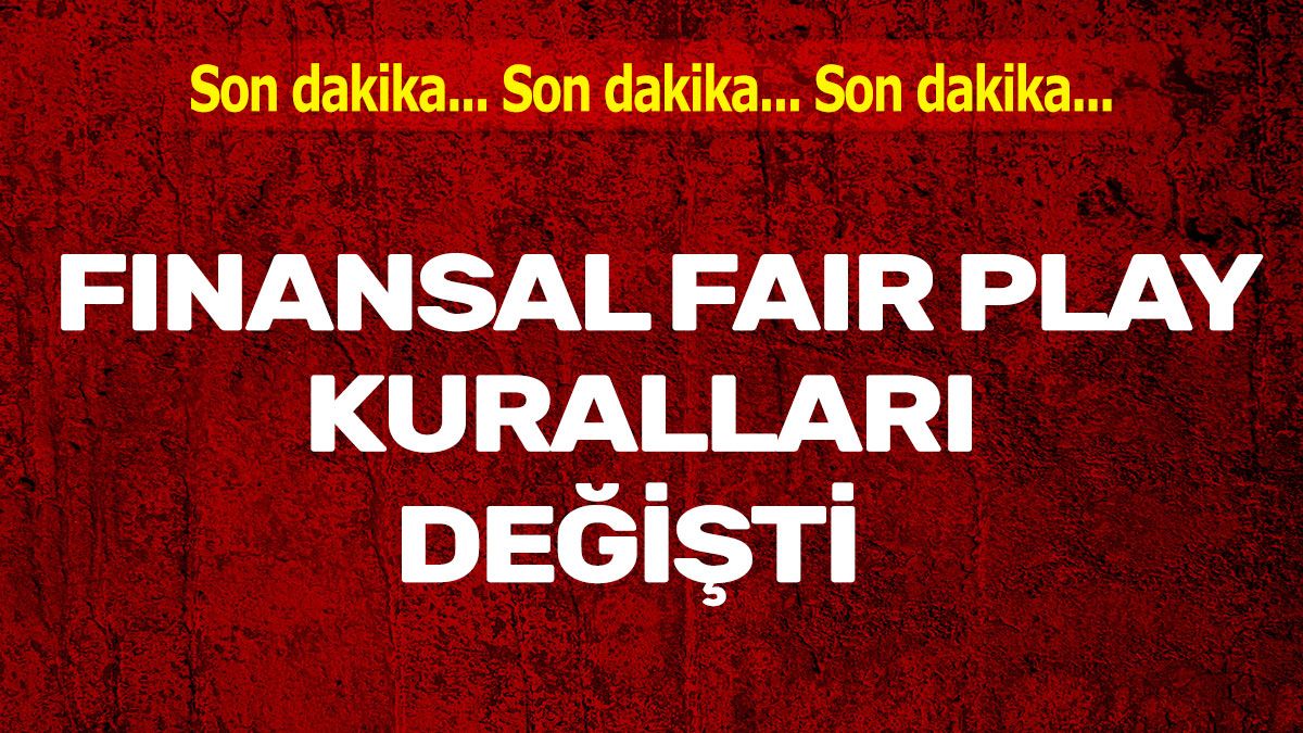 Koronavirüs FFP kurallarını değiştirdi