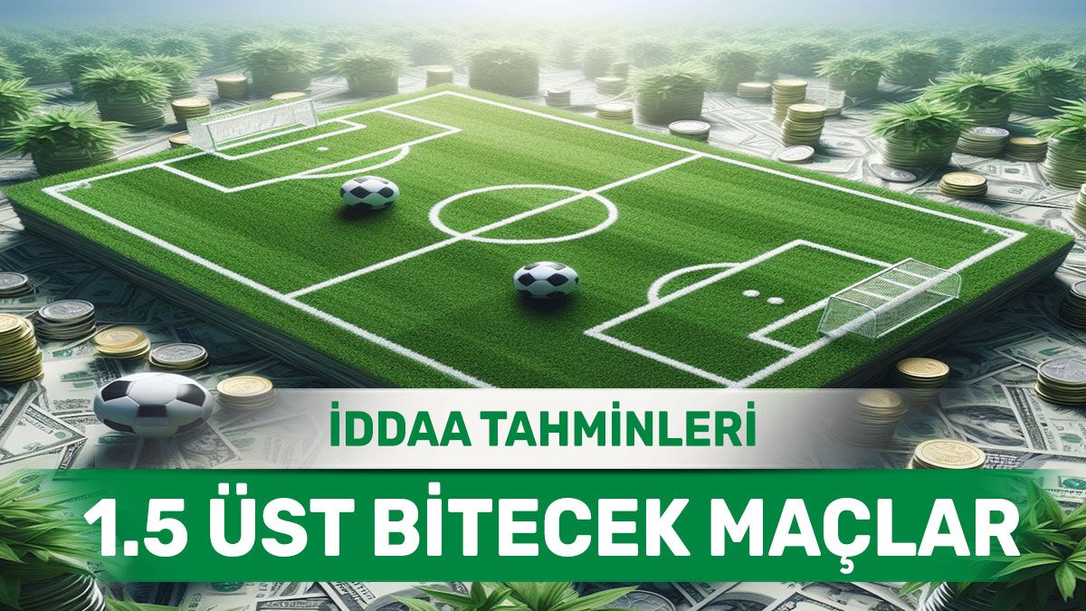 24.03.2024 Pazar 1.5 Üst banko iddaa kuponu