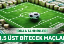 24.03.2024 Pazar 1.5 Üst banko iddaa kuponu