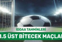 31.03.2024 Pazar 1.5 Üst banko iddaa kuponu