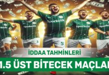 24.03.2024 Pazar 1.5 Üst banko iddaa kuponu