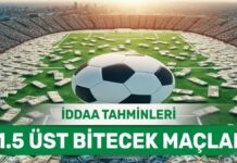 24.03.2024 Pazar 1.5 Üst banko iddaa kuponu