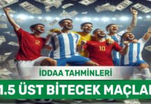 24.03.2024 Pazar 1.5 Üst banko iddaa kuponu