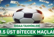 25.03.2024 Pazartesi 1.5 Üst banko iddaa kuponu