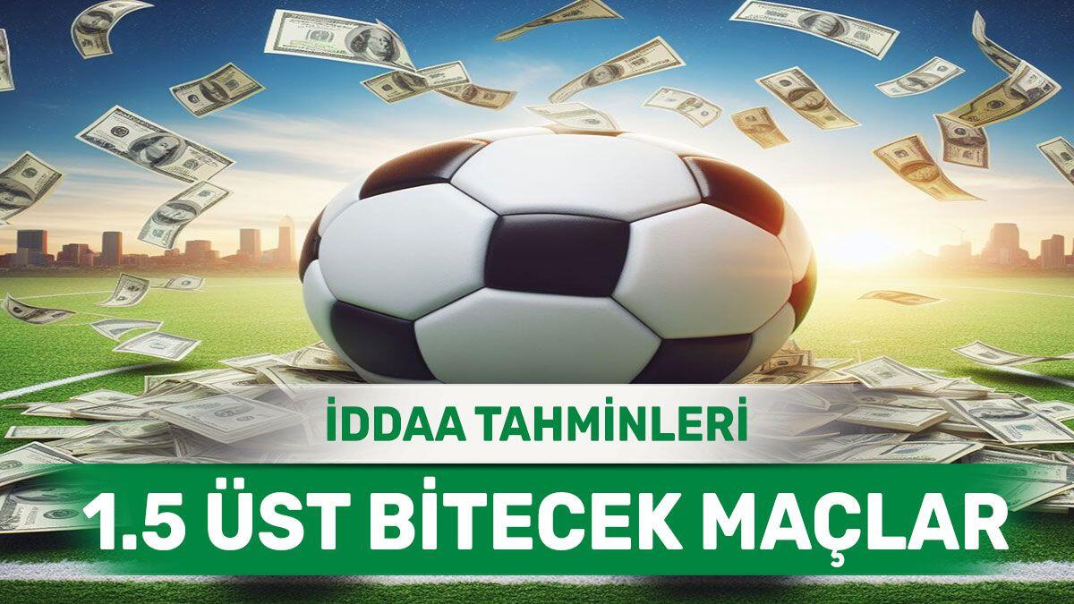 25.03.2024 Pazartesi 1.5 Üst banko iddaa kuponu