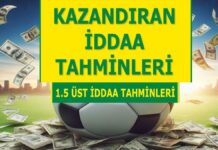 26.03.2024 Salı 1.5 Üst banko iddaa kuponu