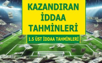 24.03.2024 Pazar 1.5 Üst banko iddaa kuponu