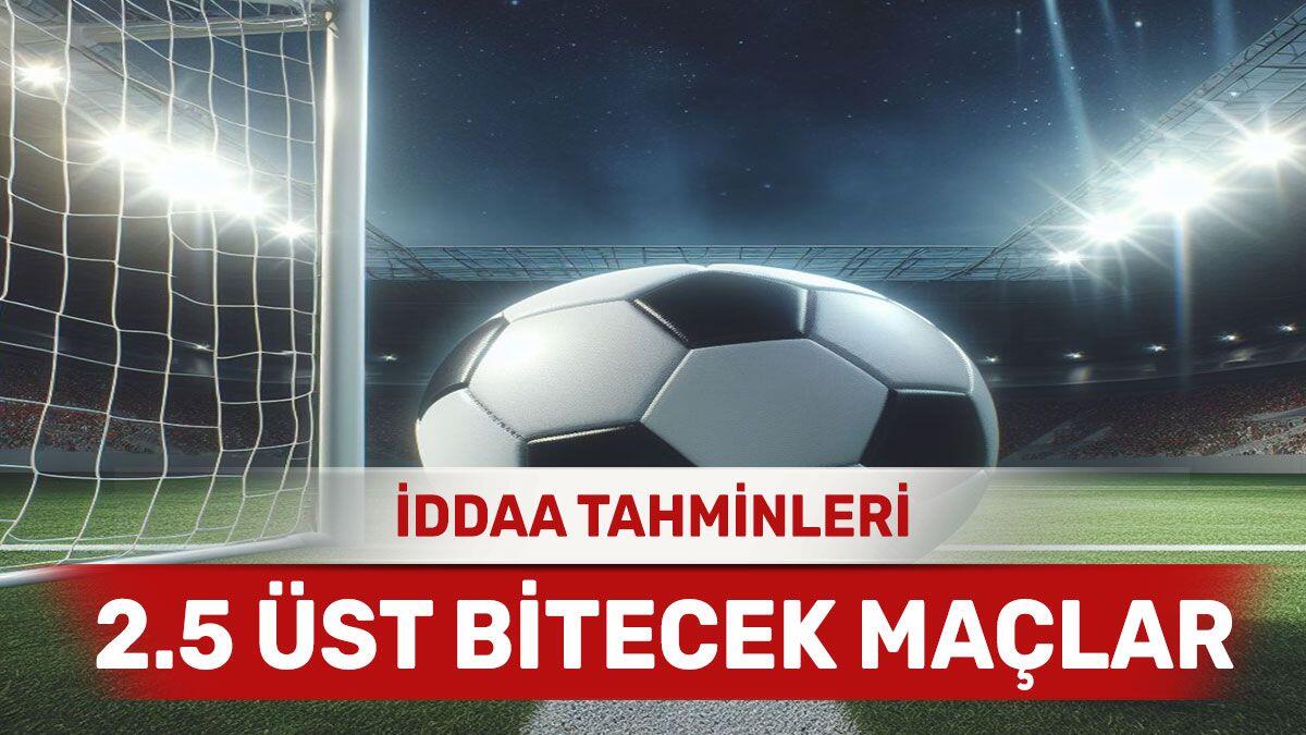 25.03.2024 Pazartesi 2.5 Üst banko iddaa kuponu