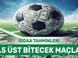 24.03.2024 Pazar 3.5 Üst banko iddaa kuponu