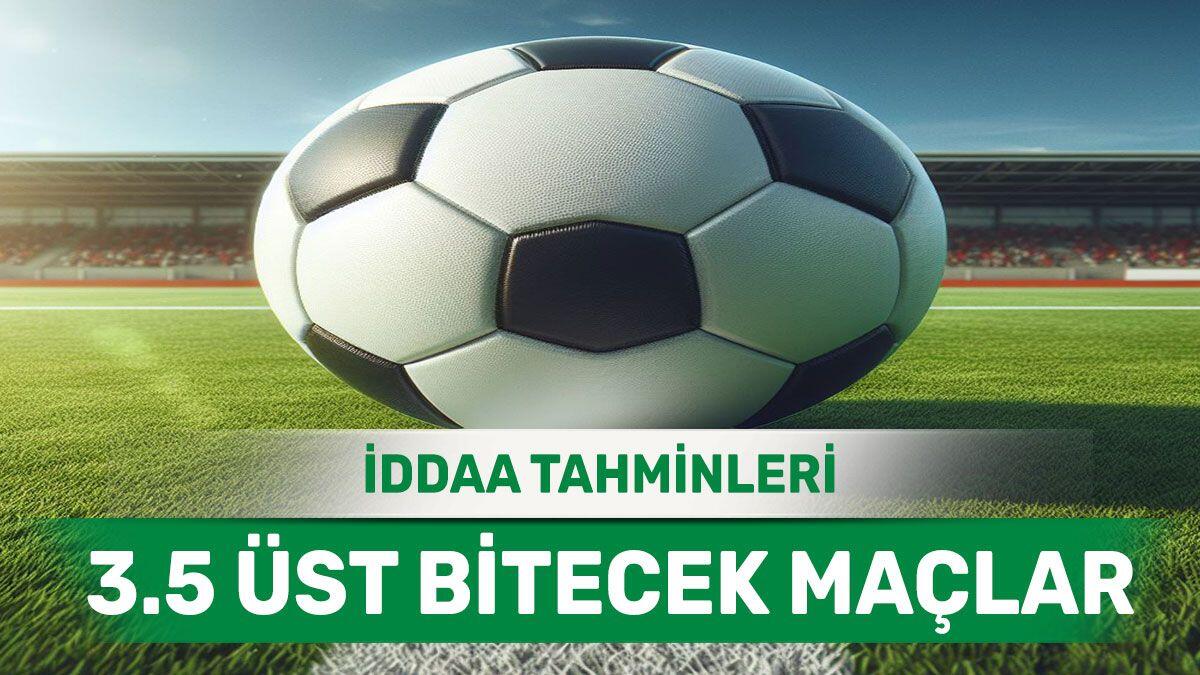 25.03.2024 Pazartesi 3.5 Üst banko iddaa kuponu