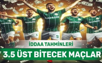 25.03.2024 Pazartesi 3.5 Üst banko iddaa kuponu