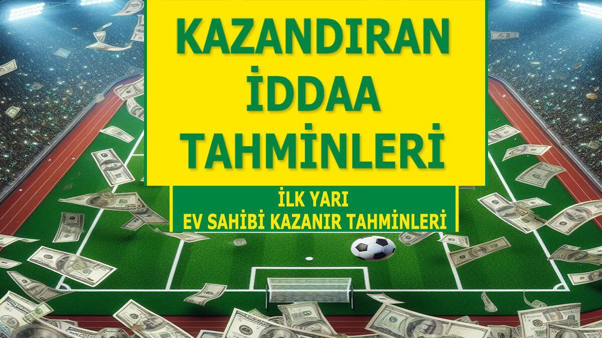 24.03.2024 Pazar İY 1 banko iddaa kuponu