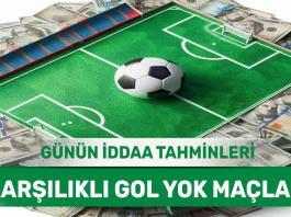 25.03.2024 Pazartesi KG YOK banko iddaa kuponu