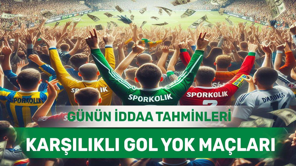 25.03.2024 Pazartesi KG YOK banko iddaa kuponu