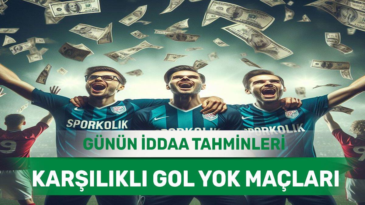 31.03.2024 Pazar KG YOK banko iddaa kuponu