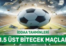 1 Nisan 2024 Pazartesi 1.5 Üst banko iddaa kuponu