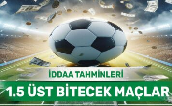 1 Nisan 2024 Pazartesi 1.5 Üst banko iddaa kuponu