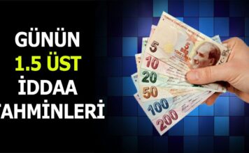 28 Nisan 2024 Pazar 1.5 Üst banko iddaa tahminleri