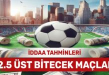 2 Nisan 2024 Salı 2.5 Üst banko iddaa tahminleri