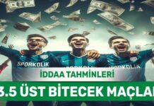 8 Nisan 2024 Pazartesi 3.5 Üst banko iddaa tahminleri