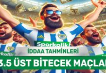 01.04.2024 Pazartesi 3.5 Üst banko iddaa kuponu