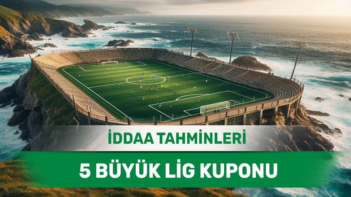 21 Nisan 2024 Pazar 5 Büyük Lig banko iddaa tahminleri