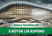 20 Nisan 2024 Cumartesi 5 Büyük Lig banko iddaa tahminleri