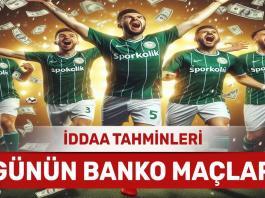 13 Nisan 2024 Cumartesi banko iddaa tahminleri