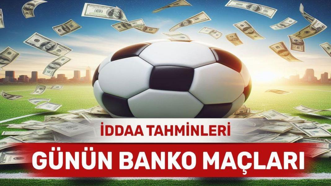 3 Nisan 2024 Çarşamba banko iddaa tahminleri