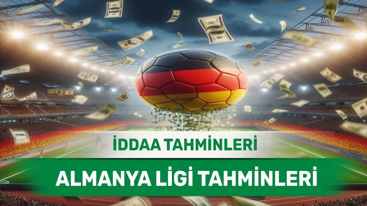 20 Nisan 2024 Cumartesi Almanya ligi banko iddaa tahminleri