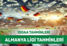 19 Nisan 2024 Cuma Almanya ligi banko iddaa tahminleri