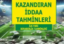 14 Nisan 2024 Pazar İY X banko iddaa tahminleri