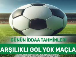 15 Nisan 2024 Pazartesi KG YOK banko iddaa tahminleri