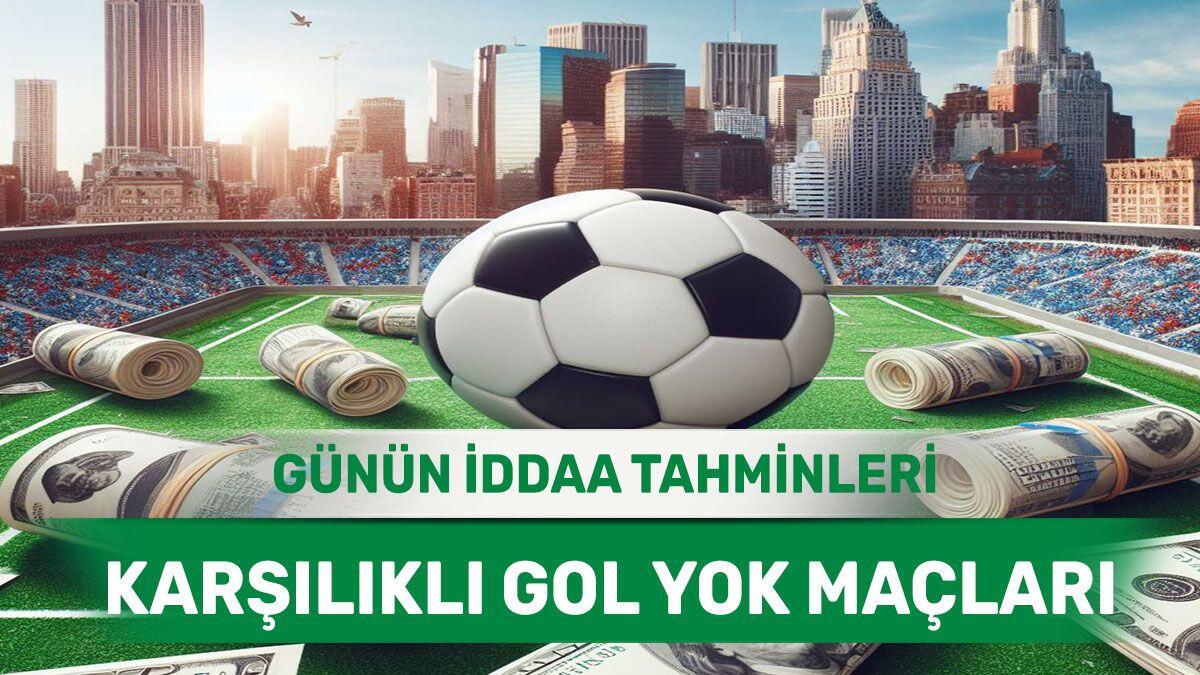 6 Nisan 2024 Cumartesi KG YOK banko iddaa tahminleri