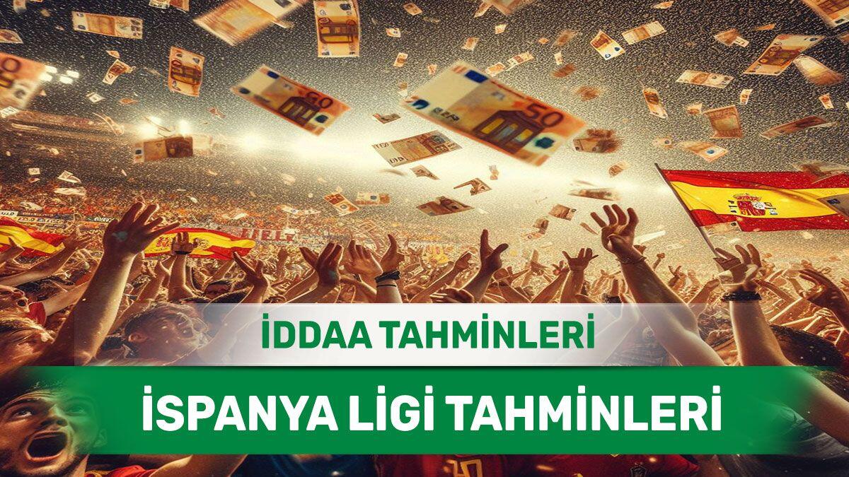 26 Nisan 2024 Cuma İspanya ligi banko iddaa tahminleri