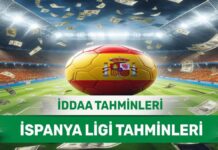 20 Nisan 2024 Cumartesi İspanya ligi banko iddaa tahminleri