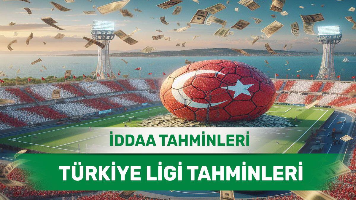 14 Nisan 2024 Pazar Türkiye ligi banko iddaa tahminleri