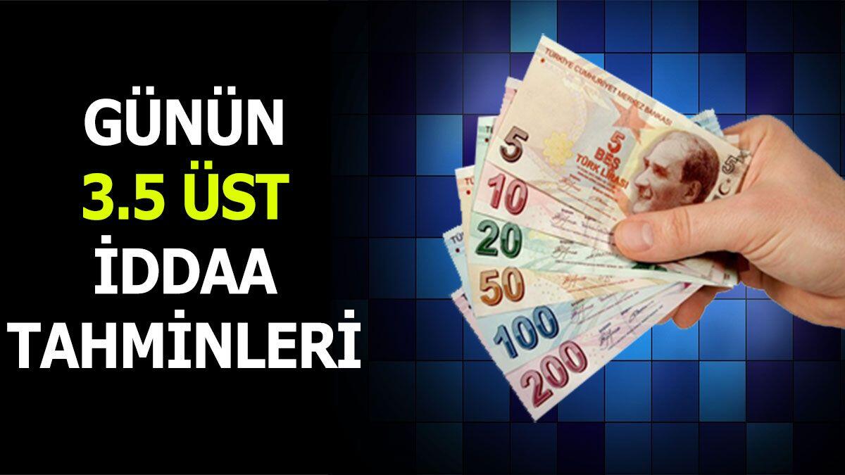 16 Mayıs 2024 Perşembe 3.5 Üst banko iddaa tahminleri