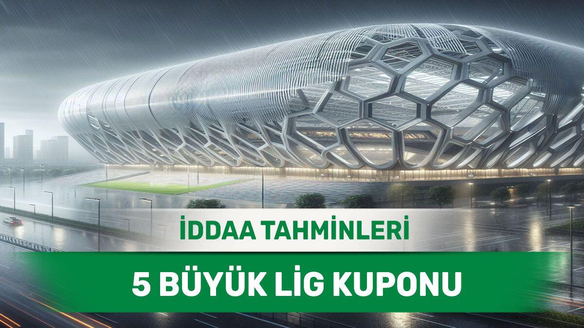 6 Mayıs 2024 Pazartesi 5 Büyük Lig banko iddaa tahminleri