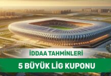 18 Mayıs 2024 Cumartesi 5 Büyük Lig banko iddaa tahminleri