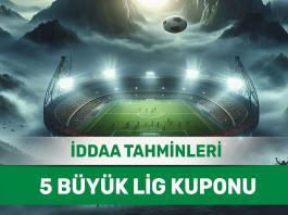 14 Mayıs 2024 Salı 5 Büyük Lig banko iddaa tahminleri