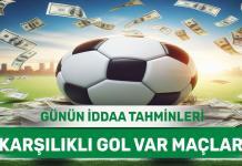 17 Mayıs 2024 Cuma KG VAR banko iddaa tahminleri