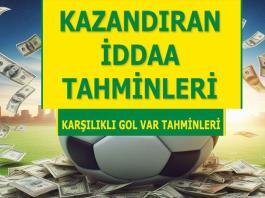 24 Mayıs 2024 Cuma KG VAR banko iddaa tahminleri