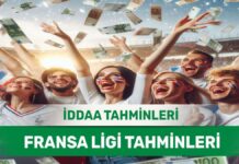 25 Ağustos 2024 Pazar Fransa ligi banko iddaa tahminleri