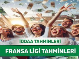 25 Ağustos 2024 Pazar Fransa ligi banko iddaa tahminleri