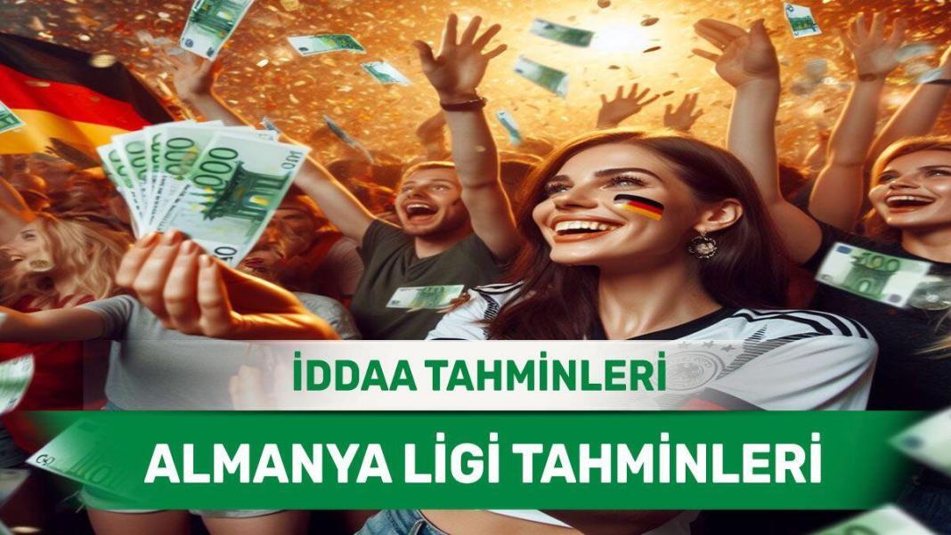 9 Ağustos 2024 Cuma Almanya ligi banko iddaa tahminleri