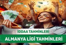 9 Ağustos 2024 Cuma Almanya ligi banko iddaa tahminleri