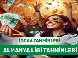 9 Ağustos 2024 Cuma Almanya ligi banko iddaa tahminleri