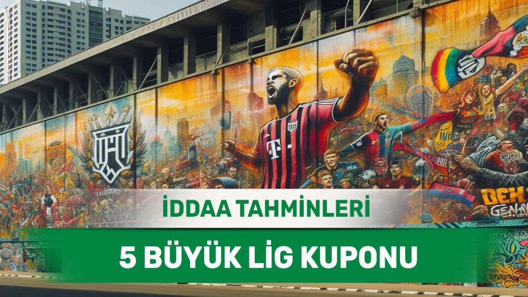 21 Eylül 2024 Cumartesi 5 Büyük Lig banko iddaa tahminleri